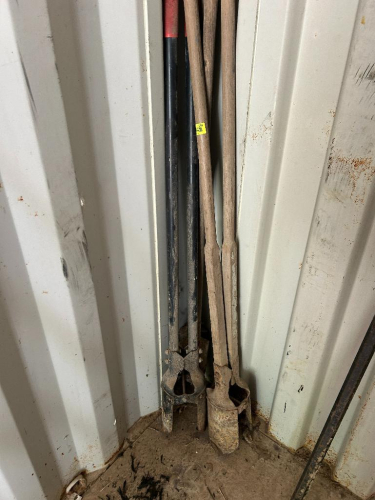 (3) ASSORTED HOLE DIGGERS