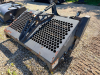 INGERSOLL RAND SKID STEER LANDSCAPE RAKE ATTACHMENT WITH HYDRAULIC ANGLE ADJUSTMENT, FULL WIDTH DRUM WITH CARBIDE TEETH, AND PERFORATED TOP SCREEN. FEATURES QUICK ATTACH MOUNT, SIDE PLATES, AND HYDRAULIC MOTOR DRIVE. - 4