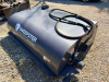 PALADIN SKID STEER SWEEPER ATTACHMENT WITH ENCLOSED HOPPER, HYDRAULIC DRIVE SYSTEM, AND QUICK ATTACH MOUNT. FEATURES FULL WIDTH ROTARY BRUSH, SIDE DISCHARGE, AND MANUAL/ HYDRAULIC DUMP ACCESS. - 3