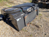 PALADIN SKID STEER SWEEPER ATTACHMENT WITH ENCLOSED HOPPER, HYDRAULIC DRIVE SYSTEM, AND QUICK ATTACH MOUNT. FEATURES FULL WIDTH ROTARY BRUSH, SIDE DISCHARGE, AND MANUAL/ HYDRAULIC DUMP ACCESS. - 5