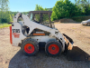 BOBCAT SKID STEER LOADER WITH ENCLOSED CAB, FRONT BUCKET ATTACHMENT, AND HAND/FOOT CONTROLS. - 7