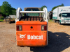 BOBCAT SKID STEER LOADER WITH ENCLOSED CAB, FRONT BUCKET ATTACHMENT, AND HAND/FOOT CONTROLS. - 9