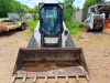 2015 COMPACT TRACK LOADER WITH ENCLOSED CAB, RUBBER TRACKS, AND FRONT BUCKET ATTACHMENT. - 4