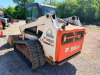 2015 COMPACT TRACK LOADER WITH ENCLOSED CAB, RUBBER TRACKS, AND FRONT BUCKET ATTACHMENT. - 22