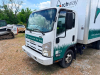 2012 ISUZU CAB OVER BOX TRUCK WITH ENCLOSED CARGO BODY, ROLL-UP REAR DOOR, AND REAR RAMP GATE. UNIT - 2
