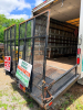 2012 ISUZU CAB OVER BOX TRUCK WITH ENCLOSED CARGO BODY, ROLL-UP REAR DOOR, AND REAR RAMP GATE. UNIT - 13