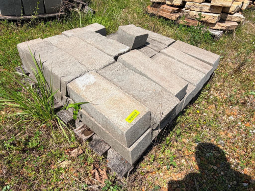 PARTIAL PALLET OF LANDSCAPE BLOCK