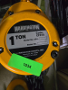 (1) MANUAL CHAIN HOIST - 2