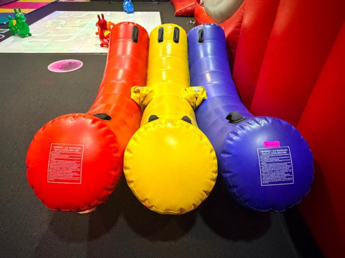 COMMERCIAL INFLATABLE ROCKER / BALANCE RIDES (AIRWOBBLER STYLE)