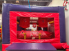 LARGE COMMERCIAL INTERACTIVE &ldquo;AIR CANNON ALLEY&rdquo; INFLATABLE GAME BY BOUNCE U. FEATURES MULTIPLE AIR CANNON STATIONS WITH TARGETS FOR COMPETITIVE PLAY AND TEAM ACTIVITIES. - 3