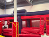 LARGE COMMERCIAL INTERACTIVE &ldquo;AIR CANNON ALLEY&rdquo; INFLATABLE GAME BY BOUNCE U. FEATURES MULTIPLE AIR CANNON STATIONS WITH TARGETS FOR COMPETITIVE PLAY AND TEAM ACTIVITIES. - 4