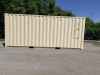 NEW 20FT STEEL SHIPPING CONTAINER WITH LOCKING DOUBLE DOORS, CORRUGATED STEEL CONSTRUCTION, WOOD FLOORING, AND CSC SAFETY APPROVAL. UNIT FEATURES CLEAN INTERIOR CONDITION AND WEATHER-RESISTANT EXTERIOR FINISH. - 3