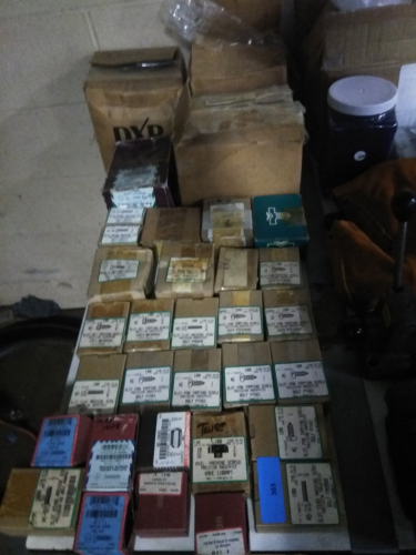 (1) TABLE OF MISC NUTS AND BOLTS