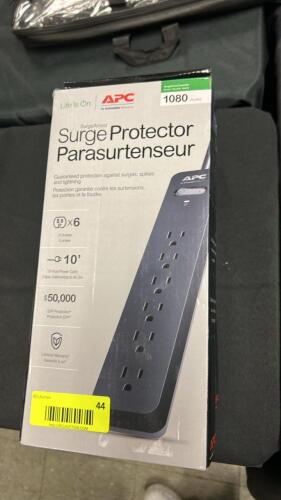 (5) BLACK SURGE PROTECTORS