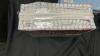 (1) WHITE AND GREY STRIPED EXTRA DEEP SHEET SET 4PC CALIFORNIA KING - 2