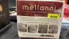 (1) WHITE AND GREY STRIPED EXTRA DEEP SHEET SET 4PC CALIFORNIA KING - 3
