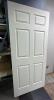 (2) WHITE WOODEN DOORS - 8