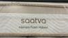 SAATVA MEMORY FOAM HYBRID QUEEN MATTRESS - 2