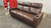 MACYS GREYMEL LEATHER POWER RECLINING SOFA - 4