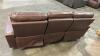 MACYS GREYMEL LEATHER POWER RECLINING SOFA - 5