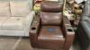 MACYS GREYMEL LEATHER POWER RECLINER - 4