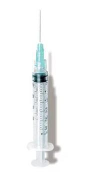 (10) BOXES OF (100) DISPOSABLE SYRINGES WITH NEEDLE