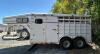1995 TRAVALONG GOOSENECK LIVESTOCK TRAILER, WITH TITLE - 19