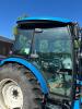 LS MTRON XU6158 CAB TRACTOR WITH FRONT END LOADER WITH BUCKET. DIESEL POWERED TRACTOR EQUIPPED WITH ENCLOSED CAB, HVAC CONTROLS, MULTIPLE HYDRAULIC CONTROLS, PTO, 4WD SELECTOR, REAR HYDRAULIC CONNECTIONS, AND LS LL5106 FRONT LOADER. HOUR METER SHOWS 198.0 - 7