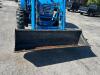 LS MTRON XU6158 CAB TRACTOR WITH FRONT END LOADER WITH BUCKET. DIESEL POWERED TRACTOR EQUIPPED WITH ENCLOSED CAB, HVAC CONTROLS, MULTIPLE HYDRAULIC CONTROLS, PTO, 4WD SELECTOR, REAR HYDRAULIC CONNECTIONS, AND LS LL5106 FRONT LOADER. HOUR METER SHOWS 198.0 - 9