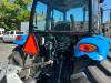 LS MTRON XU6158 CAB TRACTOR WITH FRONT END LOADER WITH BUCKET. DIESEL POWERED TRACTOR EQUIPPED WITH ENCLOSED CAB, HVAC CONTROLS, MULTIPLE HYDRAULIC CONTROLS, PTO, 4WD SELECTOR, REAR HYDRAULIC CONNECTIONS, AND LS LL5106 FRONT LOADER. HOUR METER SHOWS 198.0 - 14