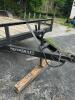 2021 18 FOOT BLACK RIVERCRAFT UTILITY TRAILER WITH A WOODEN DECK AND TANDEM AXEL COMES WITH TITLE - 6