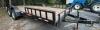 2021 18 FOOT BLACK RIVERCRAFT UTILITY TRAILER WITH A WOODEN DECK AND TANDEM AXEL COMES WITH TITLE - 15