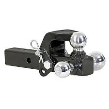 (1) TRI-BALL HITCH WITH PINTLE HOOK