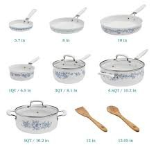 (1) CLASSIC CERAMIC COOKWARE SET