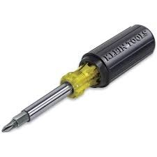 (1) SCREW DRIVER AND NUT DRIVER