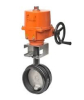 (1) BUTTERFLY VALVE WITH ROTARY