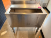 30" HEAVY DUTY STAINLESS ICE KEEPER W/ LID. - 2