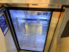 TURBO AIR TWO DOOR UNDERCOUNTER REFRIGERATOR WITH STAINLESS STEEL TOP, DIGITAL TEMPERATURE DISPLAY, AND STAINLESS STEEL CABINET CONSTRUCTION. - 4