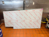 72" X 48" STAINLESS PARTITION PANEL.