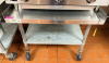 REGENCY 36" X 30" LOW BOY STAINLESS EQUIPMENT STAND.