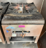 CASTLE SINGLE BURNER HEAVY DUTY STOCK POT BURNER.