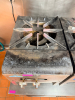 CASTLE SINGLE BURNER HEAVY DUTY STOCK POT BURNER. - 3