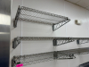 (11) 30" X 12" WALL MOUNTED WIRE SHELVES. - 2