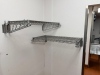 (11) 30" X 12" WALL MOUNTED WIRE SHELVES. - 5