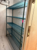 72" X 12" FIVE TIER COATED WIRE SHELF.