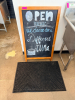 CHALK BOARD SANDWICH BOARD. - 2