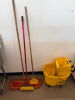 MOP BUCKET AND WRINGER. - 2