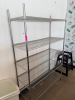 60" X 18" FIVE TIER WIRE SHELF.