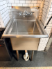 24" X 21" SINGLE WELL STAINLESS SLOP SINK. - 2