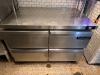 CONTINENTAL 48" FOUR DRAWER REFRIGERATED WORK TOP COOLER. - 2